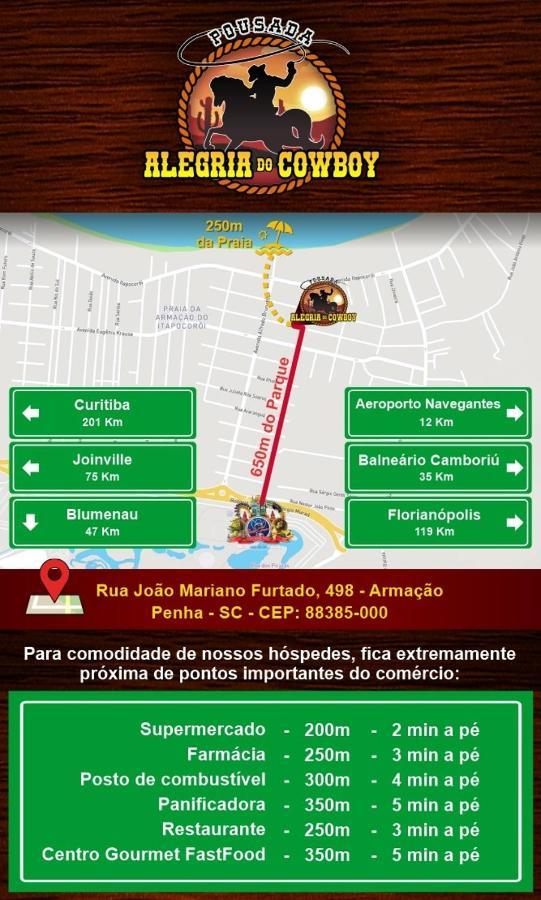 Pousada Alegria Do Cowboy Penha  Εξωτερικό φωτογραφία